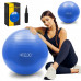 Фитбол  4FIZJO 65cm Anti-Burst 4FJ0030 Blue - фото №2